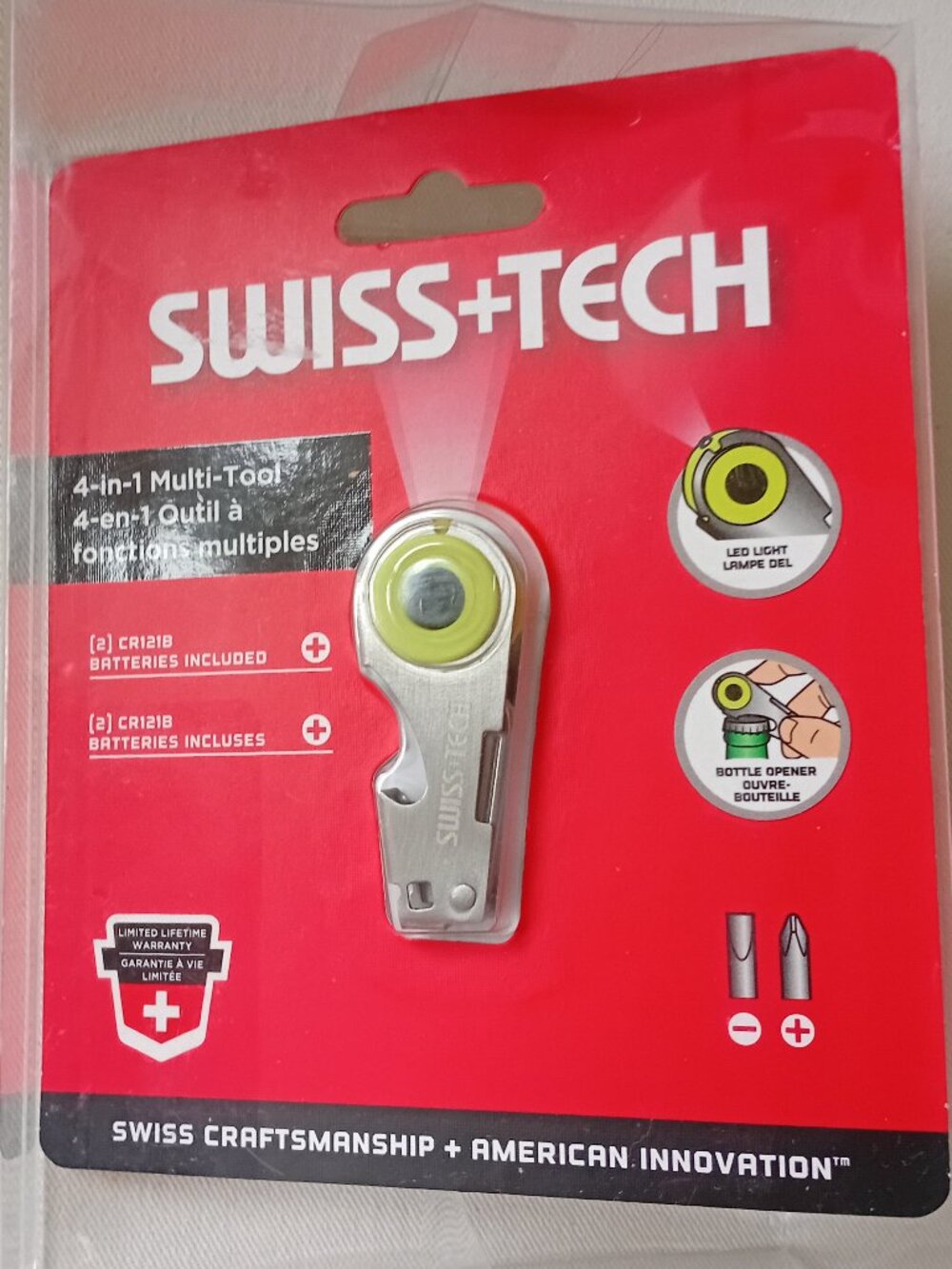 Swiss+Tech 4-in-1 Multi-Tool NEW in Pkg
